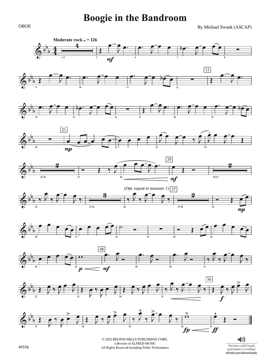 Boogie in the Bandroom: Oboe