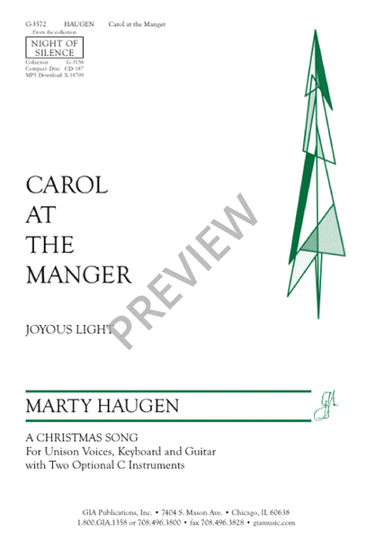 Carol at the Manger image number null