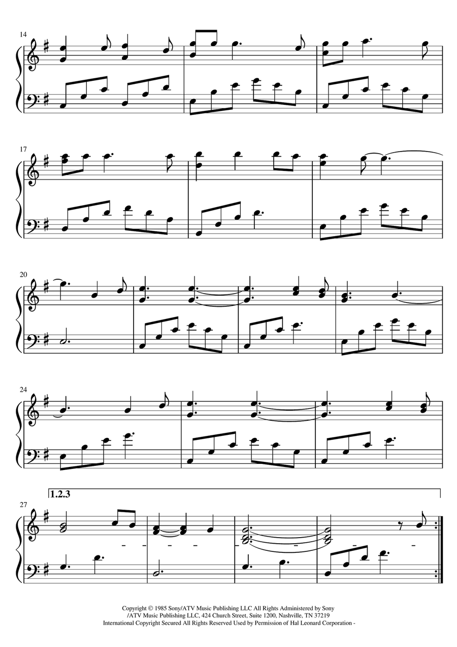Hallelujah Hallelujah Celtic Harp scores gallery preview page 3
