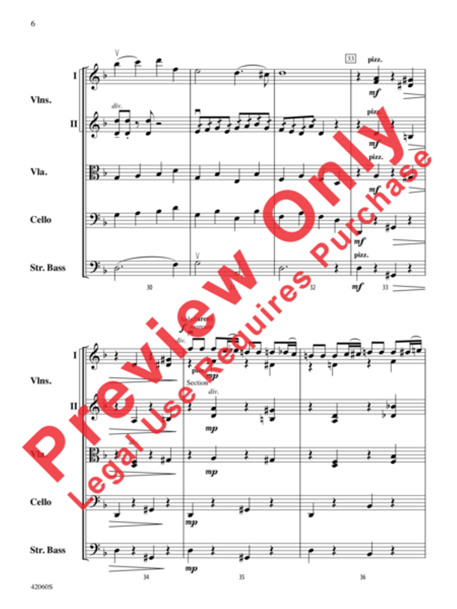 Haunted Places Haunted Places String Orchestra scores gallery preview page 7