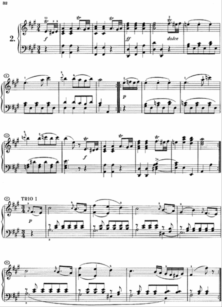 Complete Dances – Volume I Piano Solo scores gallery preview page 2