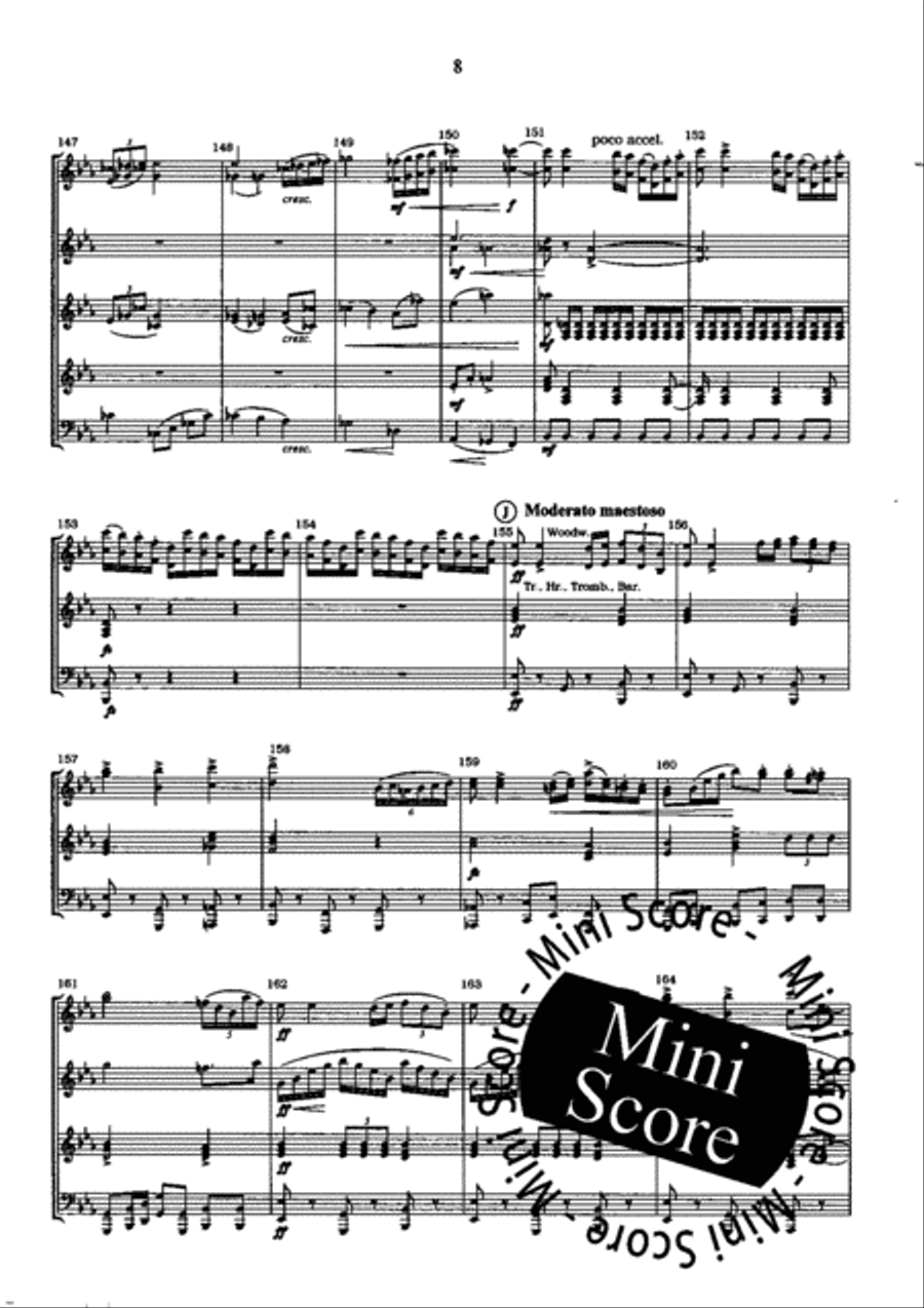 Rusalka Concert Band scores gallery preview page 52
