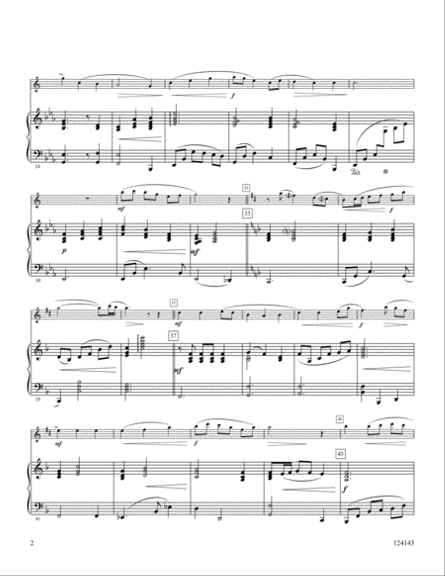 Be Thou My Vision Alto Saxophone scores gallery preview page 2
