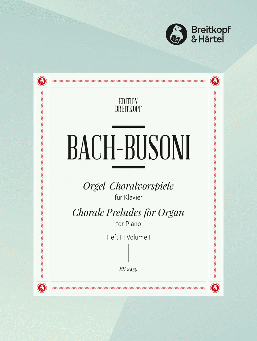 Choral Preludes for Organ Piano Solo scores gallery preview page 1