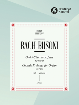 Book cover for Choral Preludes for Organ