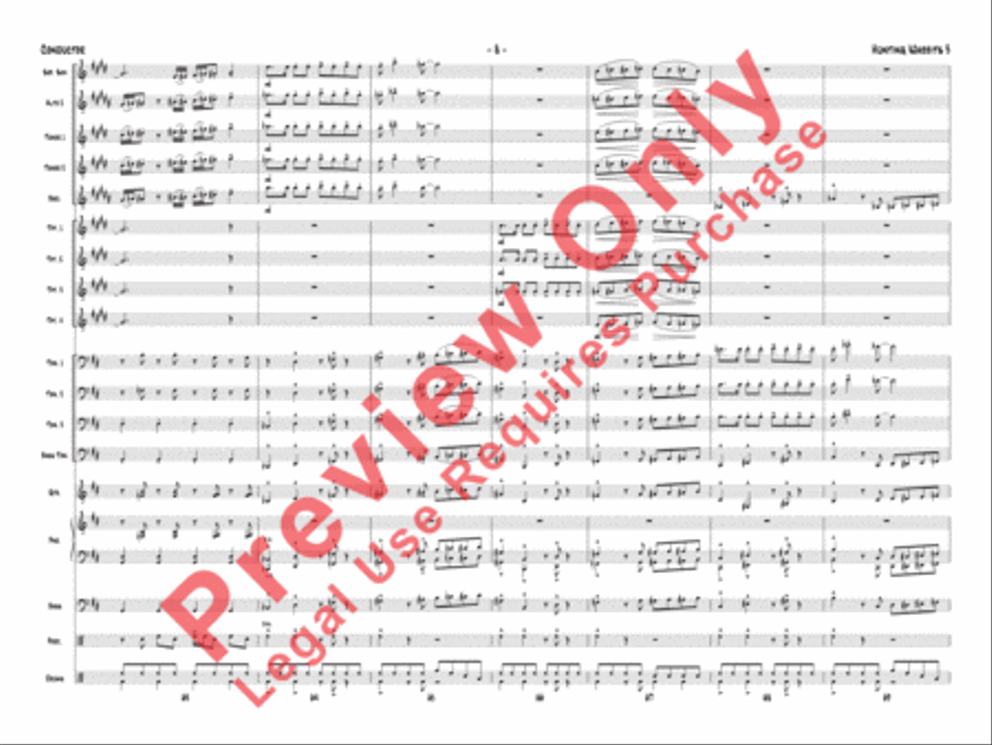 Hunting Wabbits 3 (Get Off My Lawn) Jazz Ensemble scores gallery preview page 11