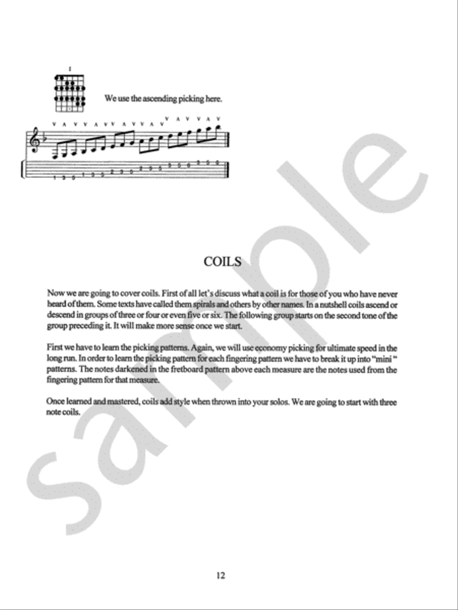 The Guitar Grimoire: The Exercise Book Guitar Tablature scores gallery preview page 8