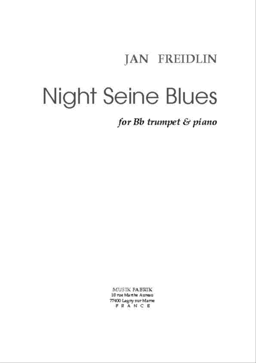 Night Seine Blues