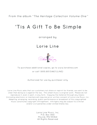 Book cover for 'Tis A Gift To Be Simple (Simple Gifts)