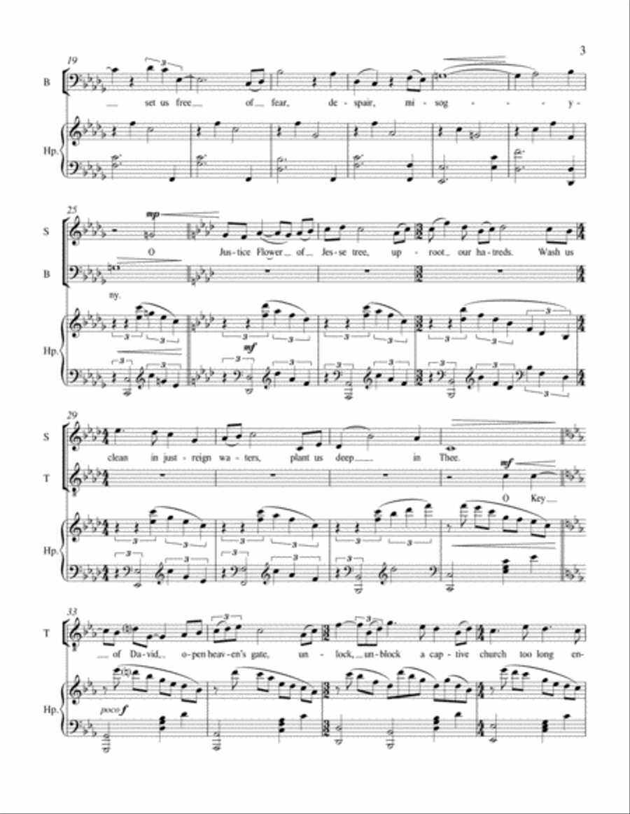 Advent Reflections Choir scores gallery preview page 3