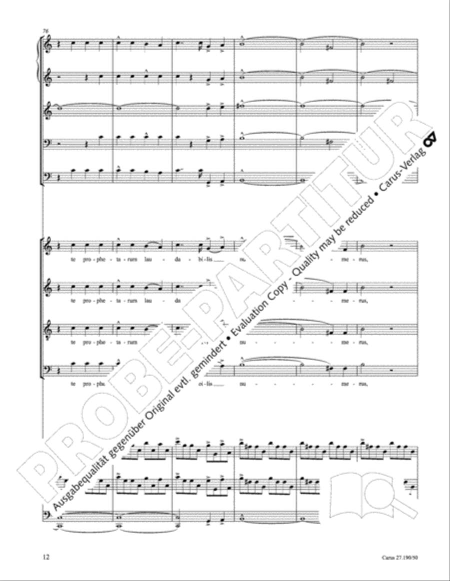 Te Deum TB scores gallery preview page 19