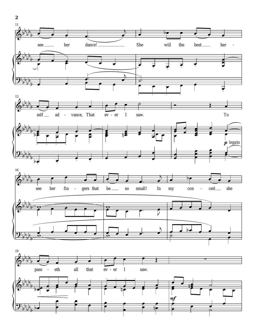 As Ever I Saw As Ever I Saw Tenor Voice scores gallery preview page 2
