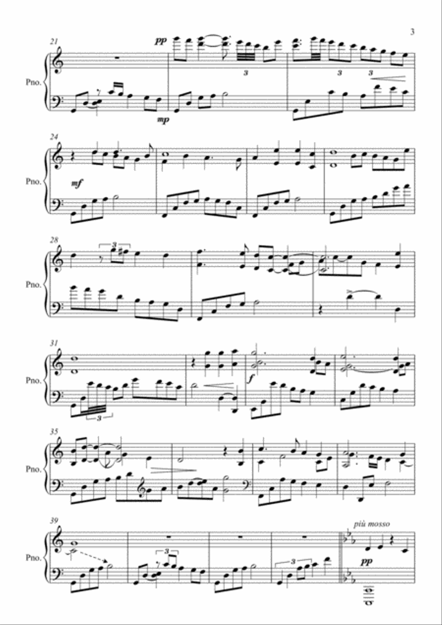 If Ever Piano Solo scores gallery preview page 3