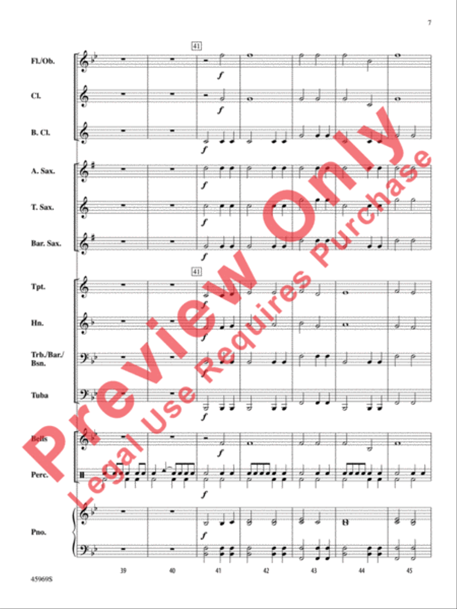 Renaissance Fair Concert Band scores gallery preview page 8