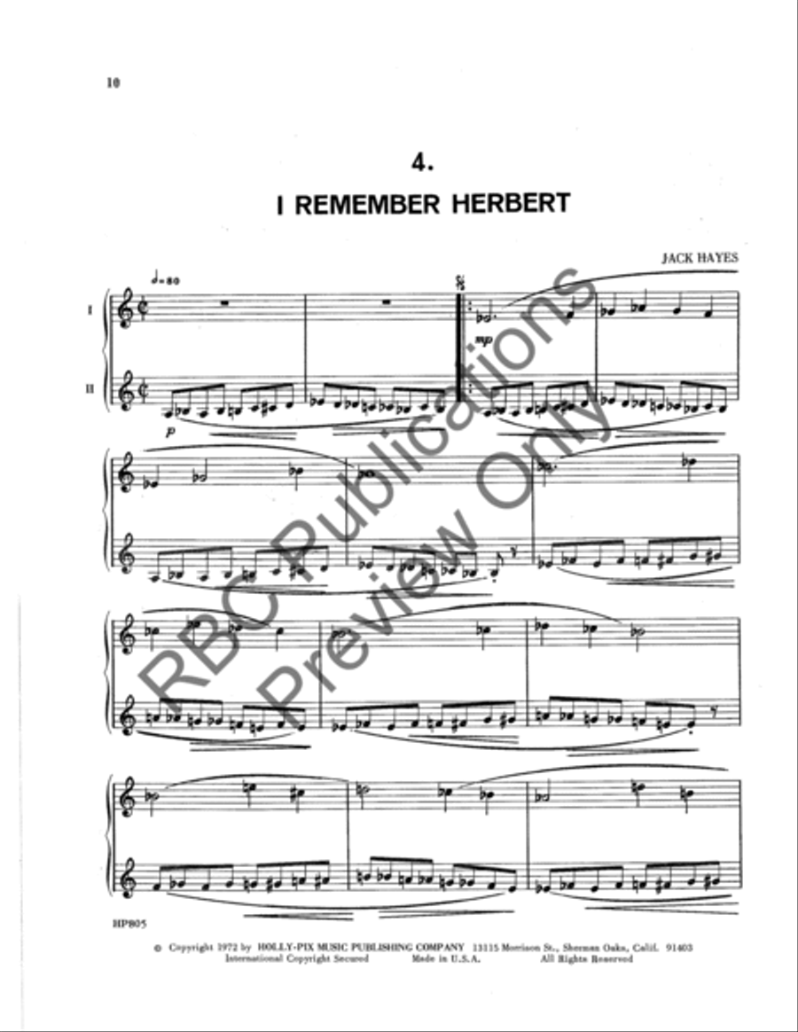 Dozen And One Trumpet Duets Trumpet Duet scores gallery preview page 12