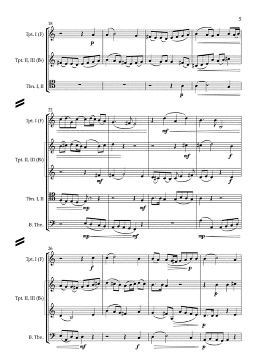 Anton Bruckner: Os Justi, WAB 30 (arr. Peter Le Tissier for Orchestral Brass section)