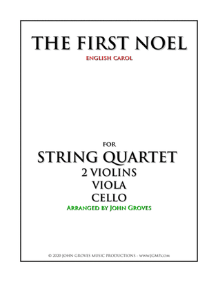 Book cover for The First Noel - String Quartet
