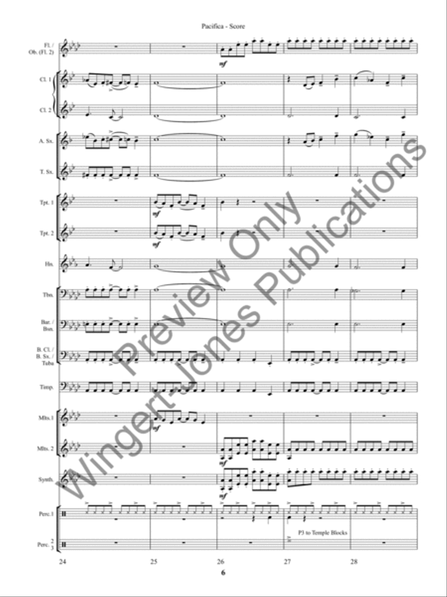 Seige Concert Band scores gallery preview page 9
