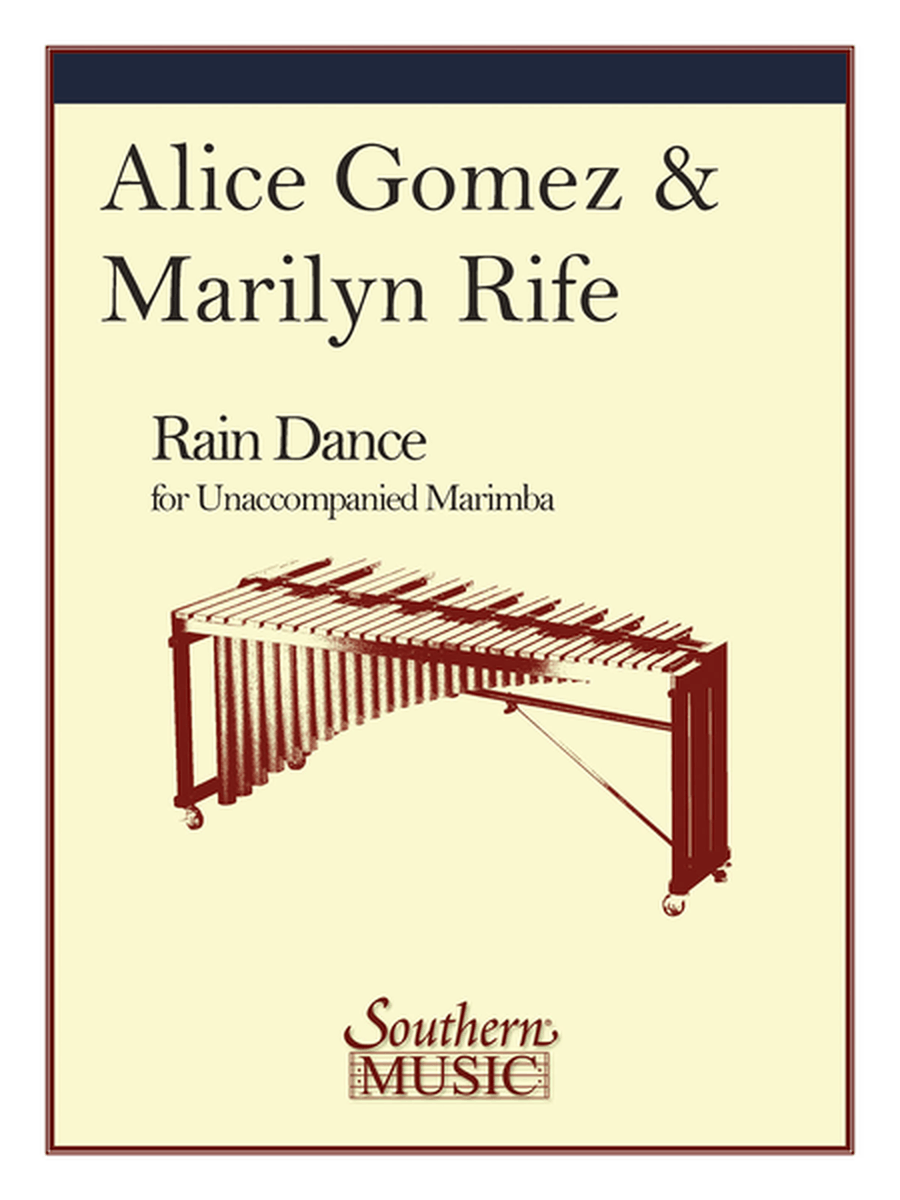 Rain Dance A Cappella scores gallery preview page 1