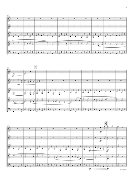 Second Suite in F (arr. for wind quintet) [score only] image number null