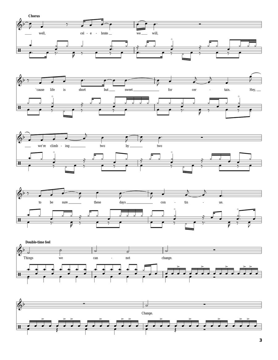 Two Step Drum Set scores gallery preview page 3