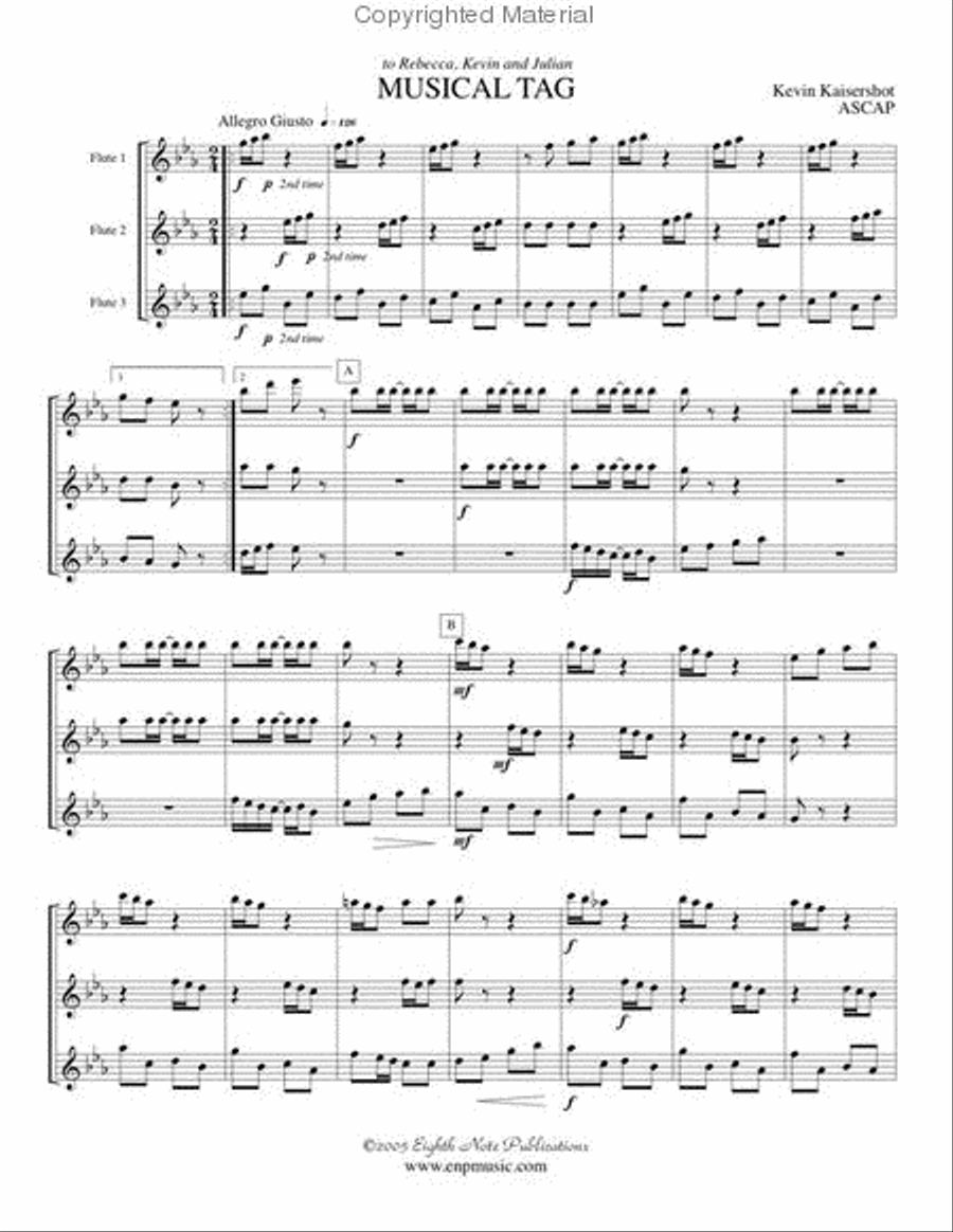 Musical Tag Small Ensemble scores gallery preview page 2