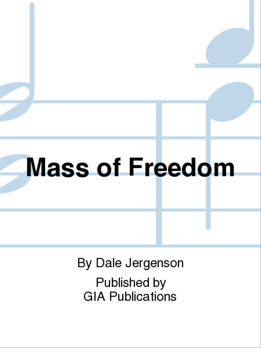 Mass of Freedom 4-Part scores gallery preview page 1