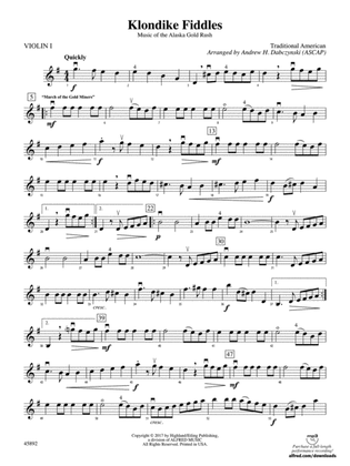 Klondike Fiddles: 1st Violin