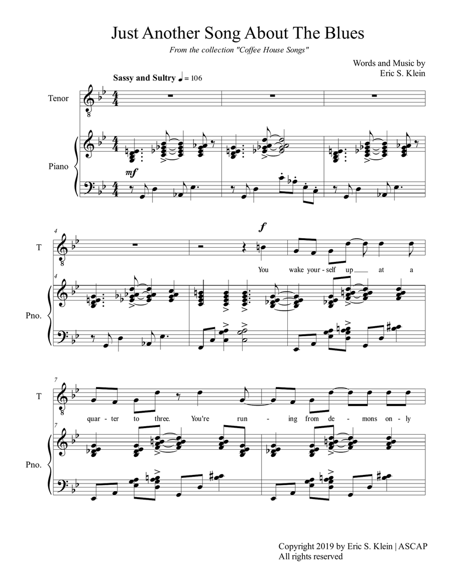 Just Another Song About The Blues