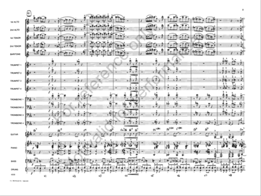 External Combustion Jazz Ensemble scores gallery preview page 8