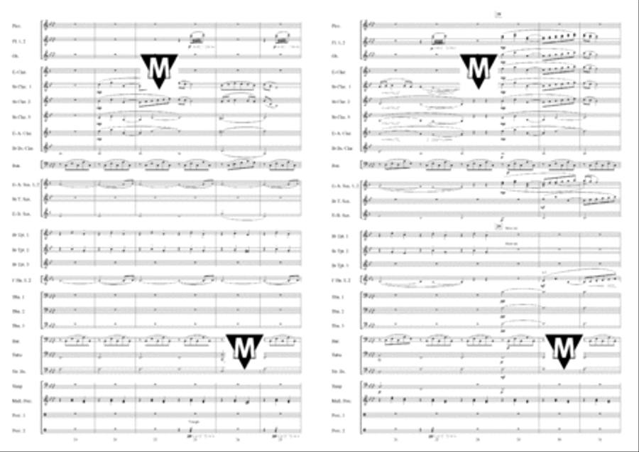 Piccola Suite Italiana Concert Band scores gallery preview page 12