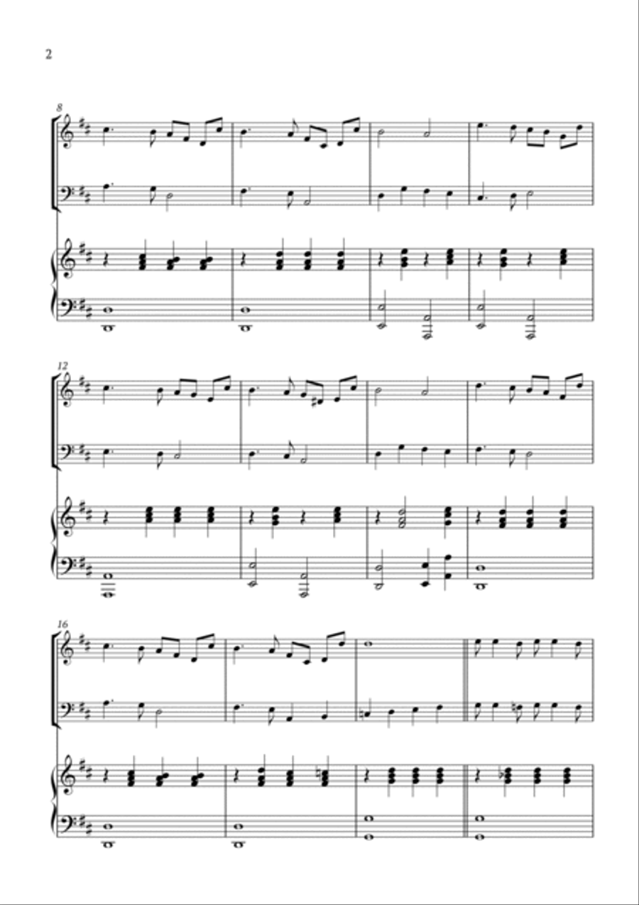 La Vie En Rose Woodwind Duet scores gallery preview page 2