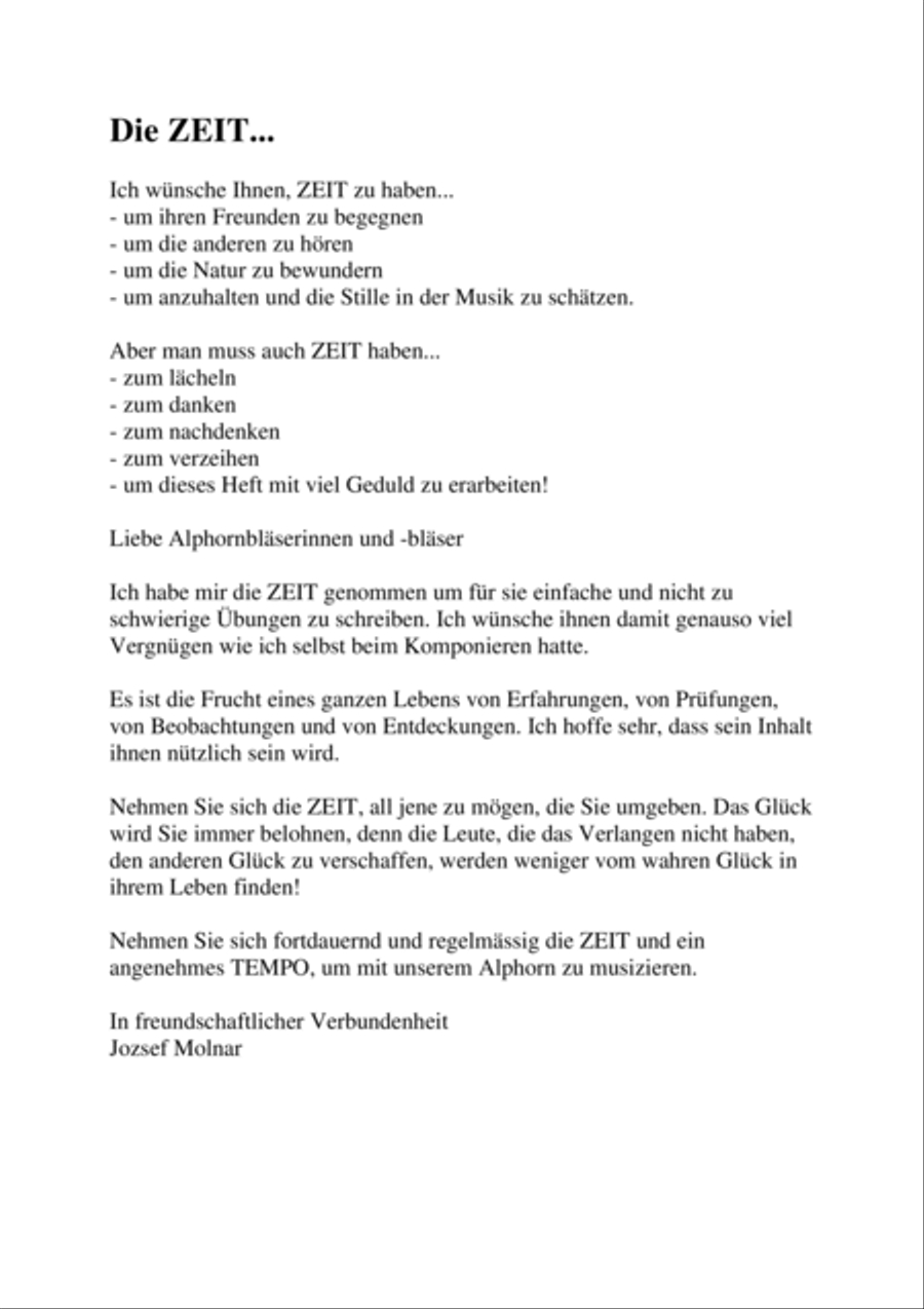 Les 4 Saisons Les 4 Saisons Alphorn scores gallery preview page 4