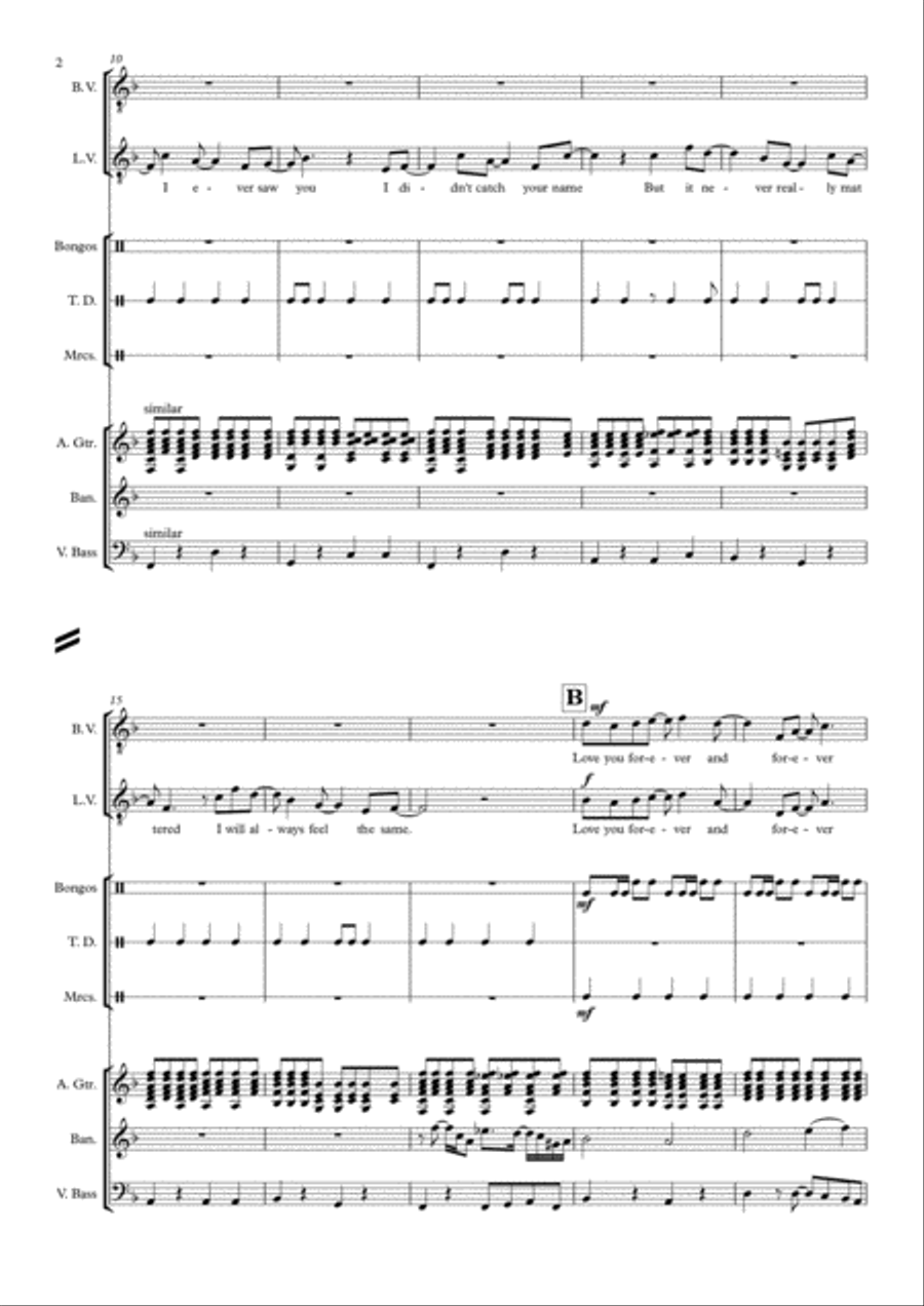 I Will I Will Small Ensemble scores gallery preview page 2