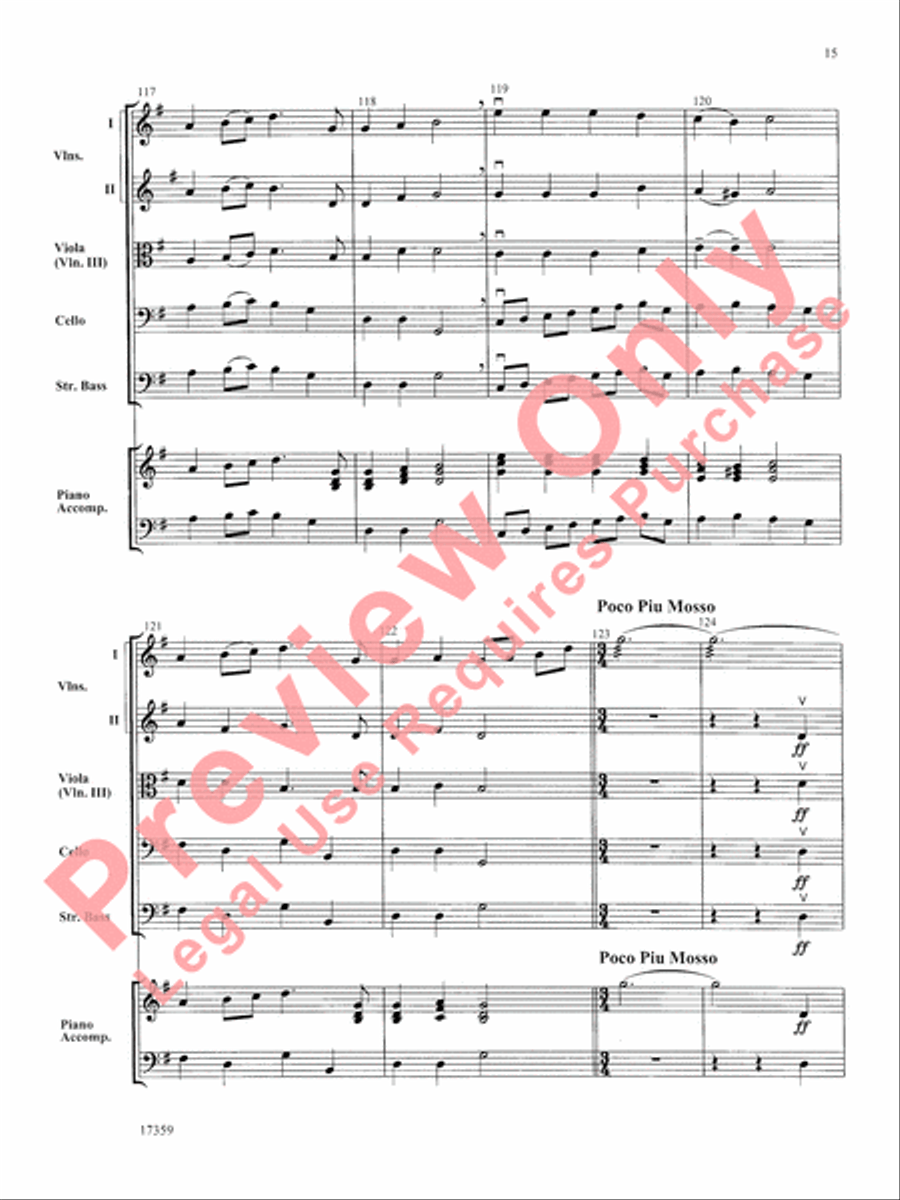 A Christmas Suite A Christmas Suite String Orchestra scores gallery preview page 16