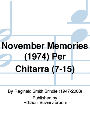November Memories (1974) Per Chitarra (7-15)