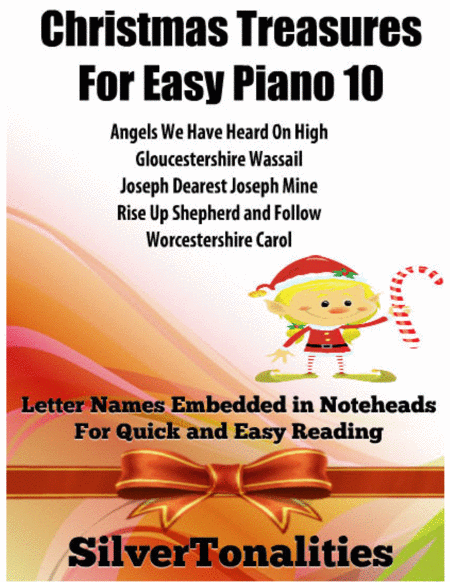 Christmas Treasures for Easy Piano Volume 10 Sheet Music