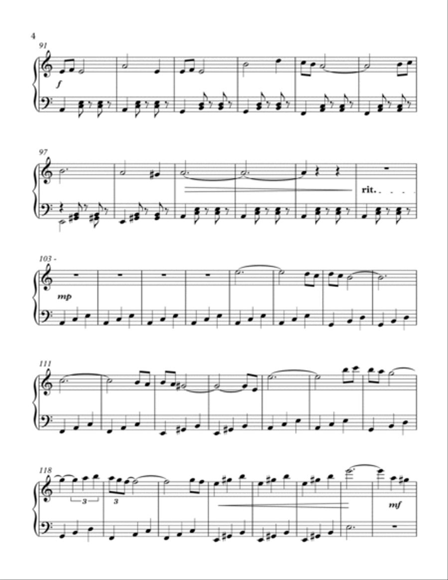 Anthony's Waltz Anthony's Waltz Piano Solo scores gallery preview page 4