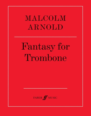 Book cover for Arnold - Fantasy For Trombone