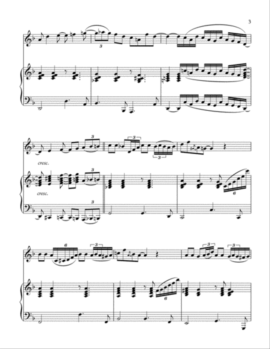 I Will Wait For You Clarinet Solo scores gallery preview page 4
