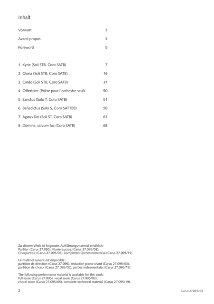 Messe solennelle de sainte Cecile STB scores gallery preview page 3
