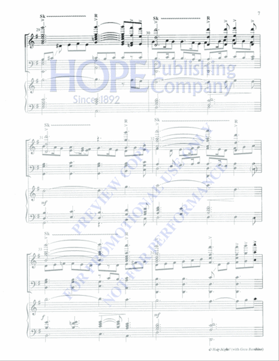 O Holy Night O Holy Night Orchestra scores gallery preview page 7