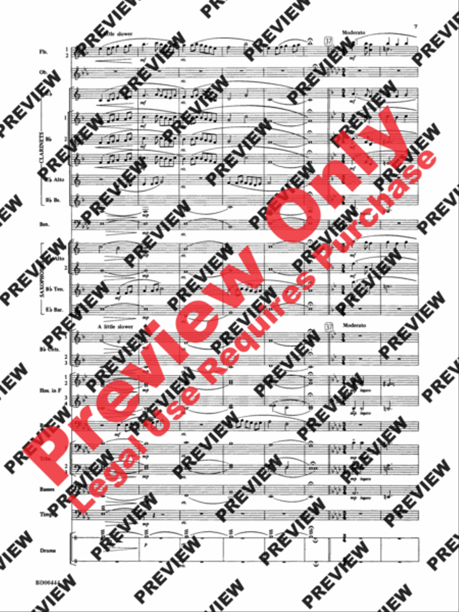 Lethbridge Overture Concert Band scores gallery preview page 8