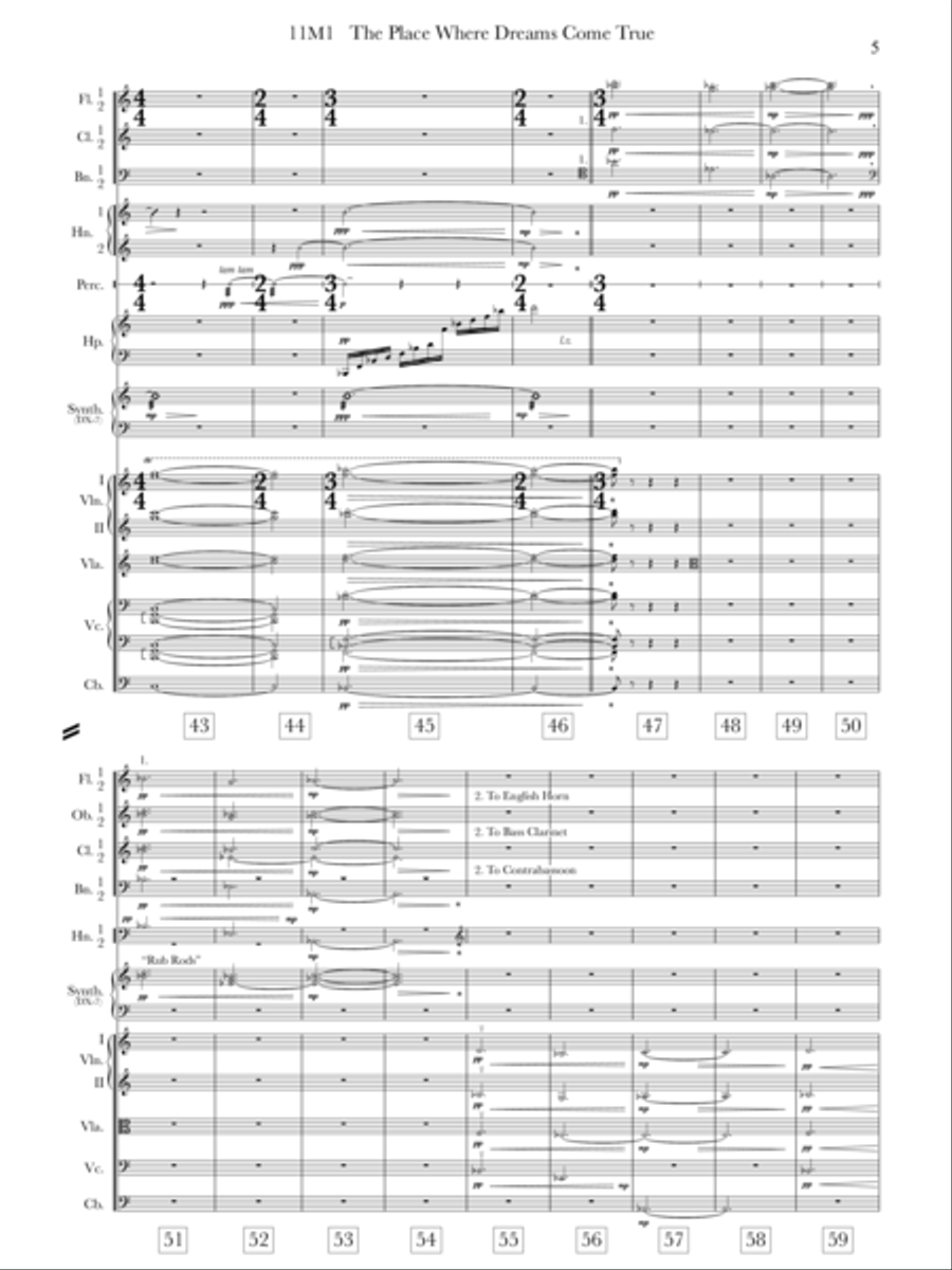 Theme From 'field Of Dreams' - Score Only Full Orchestra scores gallery preview page 6