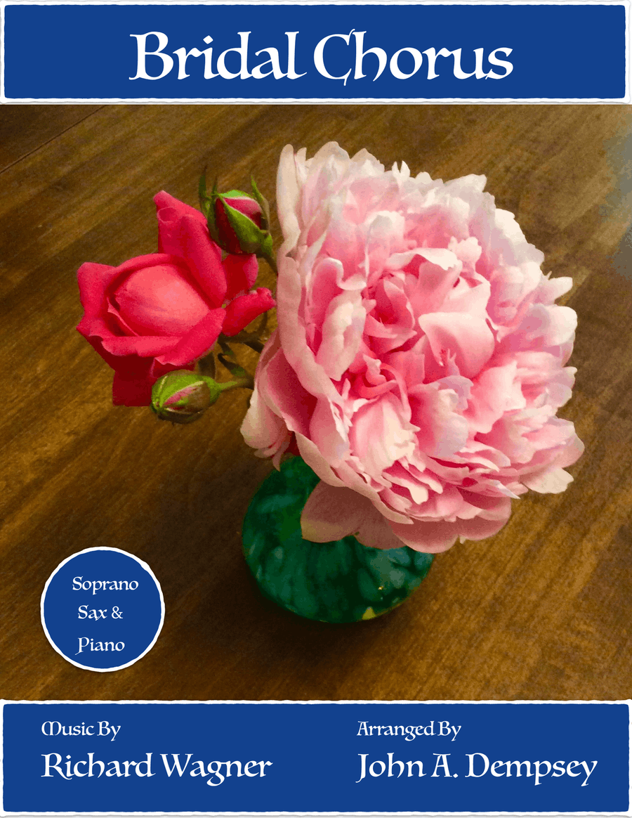 Bridal March (Here Comes the Bride): Wedding Processional for Soprano Sax and Piano Soprano Saxophone scores gallery preview page 1