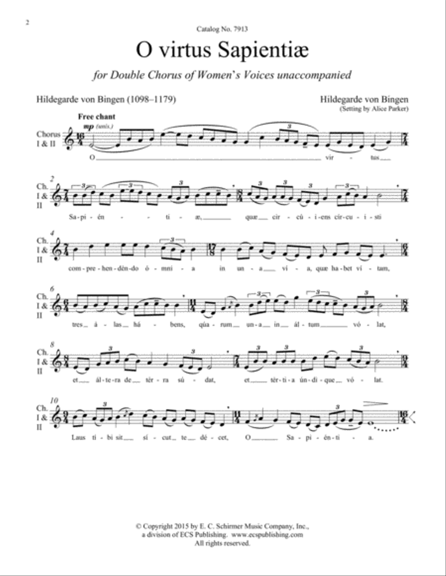 O virtus Sapientiæ O virtus Sapientiæ SSAA scores gallery preview page 3