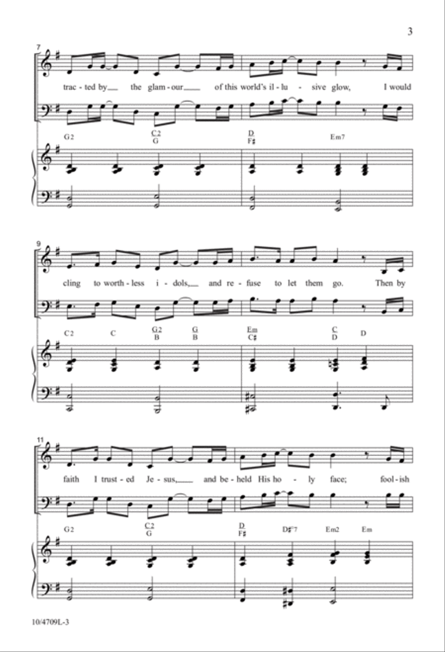 Captured by His Grace 4-Part scores gallery preview page 3