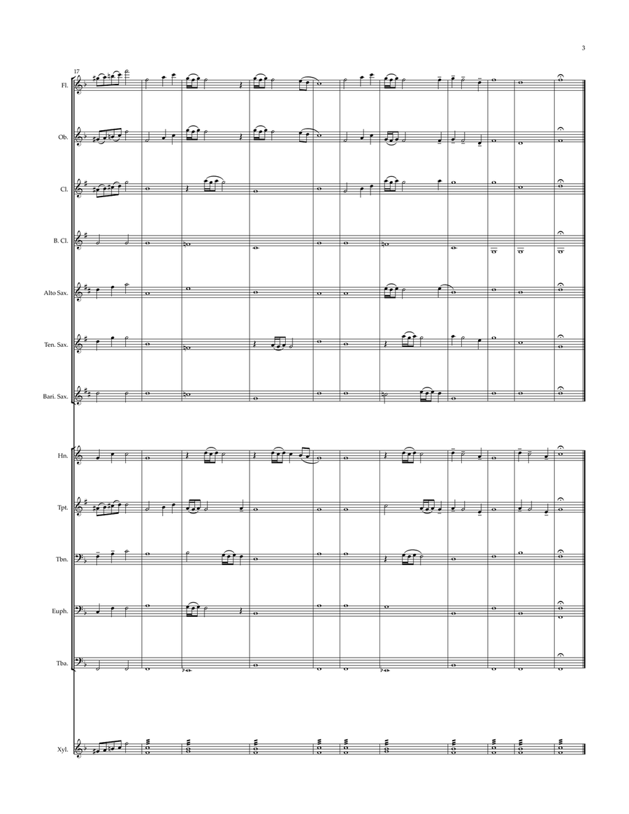 Hey Jude Large Ensemble scores gallery preview page 3
