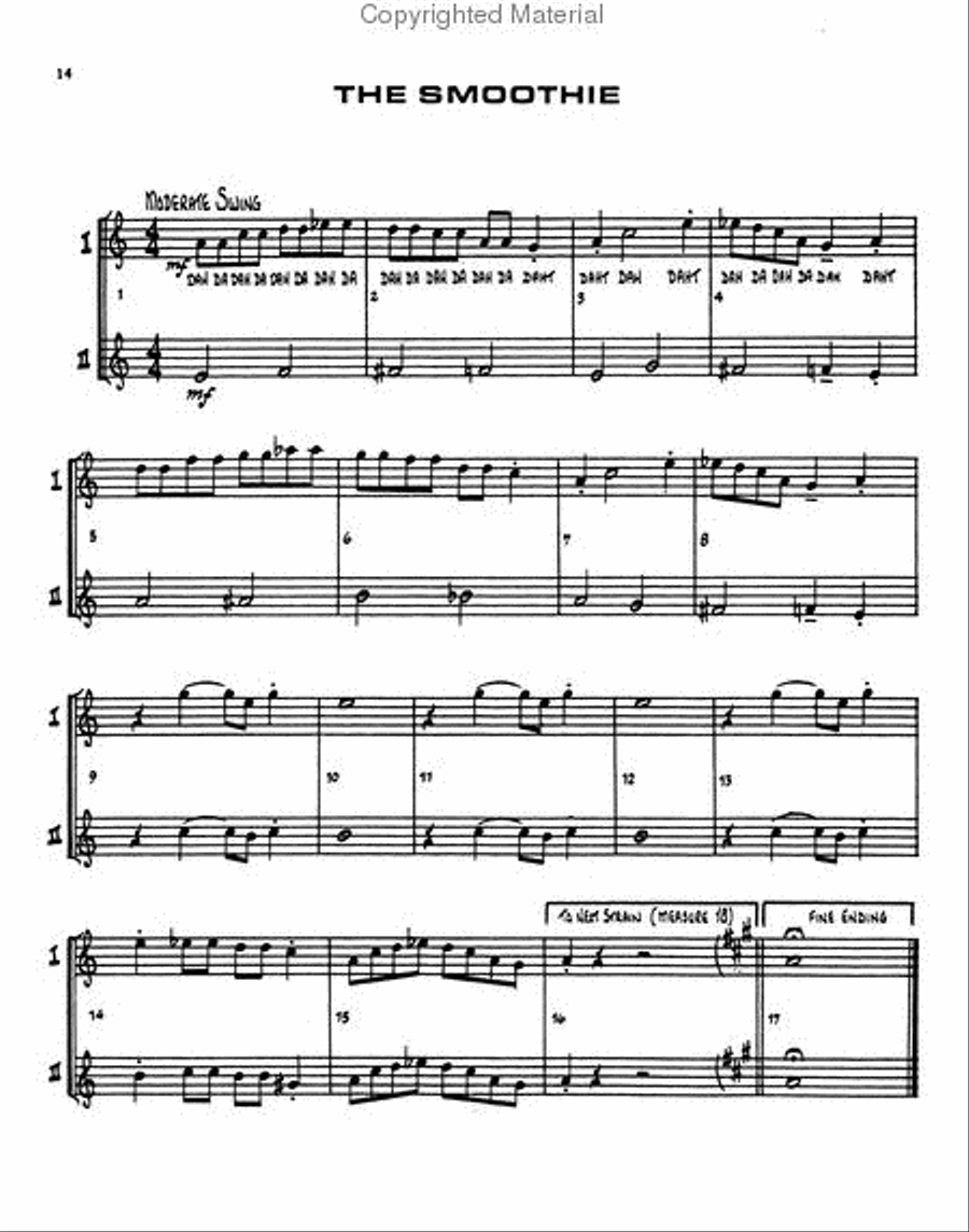 Reading Jazz Jazz Ensemble scores gallery preview page 12