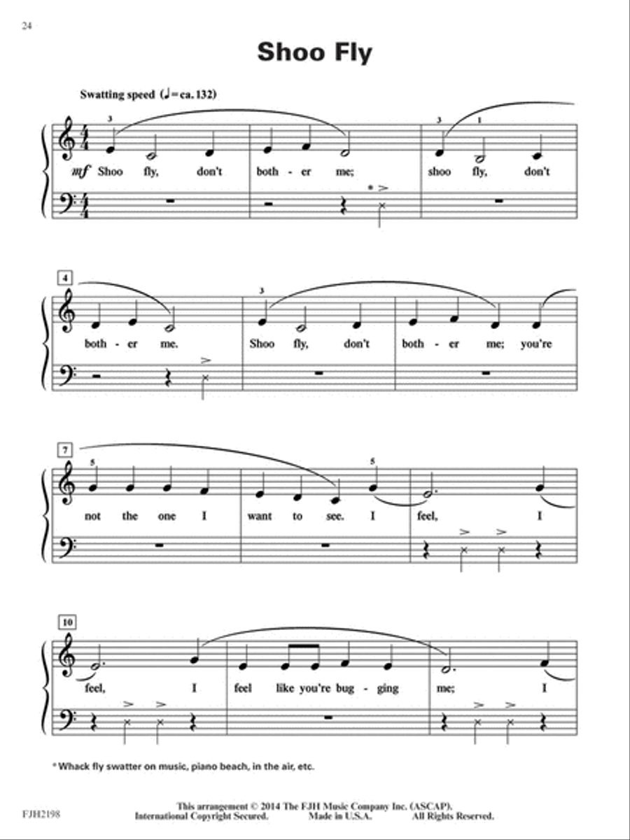 Fractured Folk Songs Fractured Folk Songs Piano Method scores gallery preview page 4